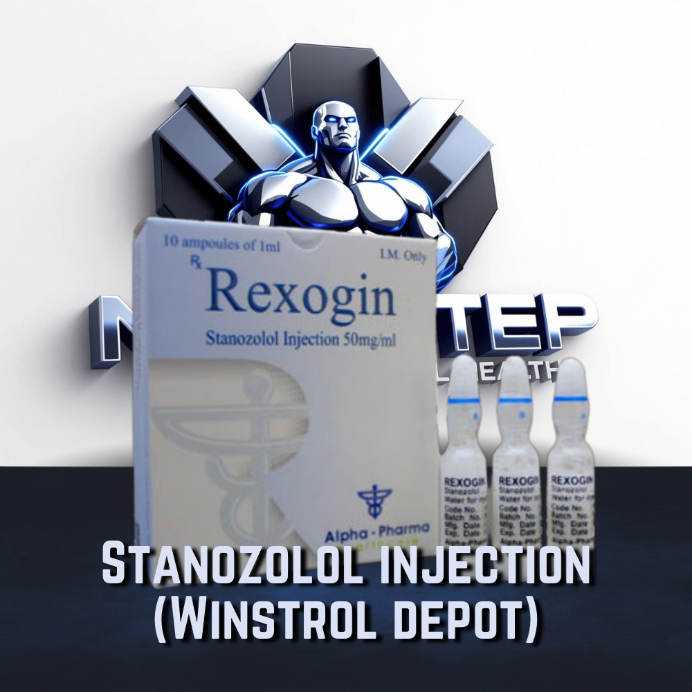 Rexogin injektionsflaska. (Stanozolol Suspension) (injicerbara steroider)