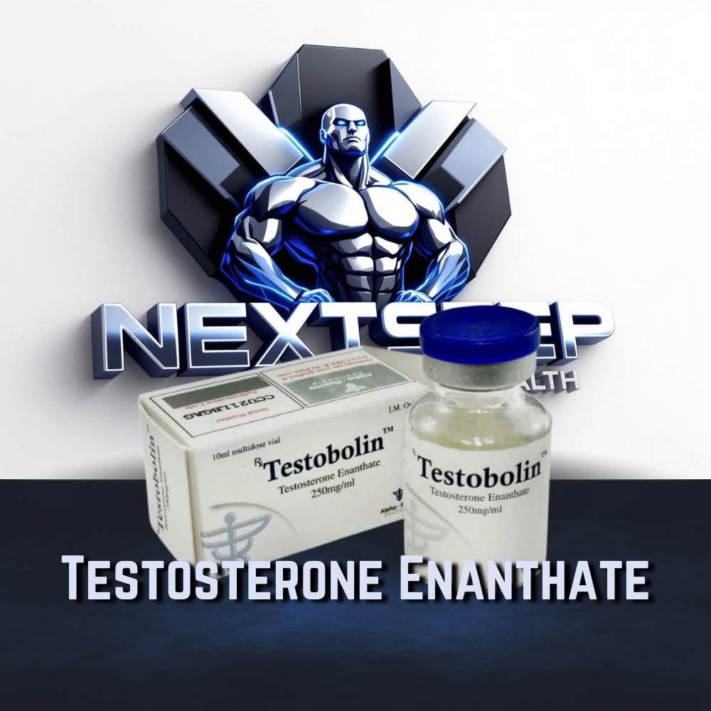 TestoBolin injektionsflaska. (Test Enanthate) (injicerbara steroider)