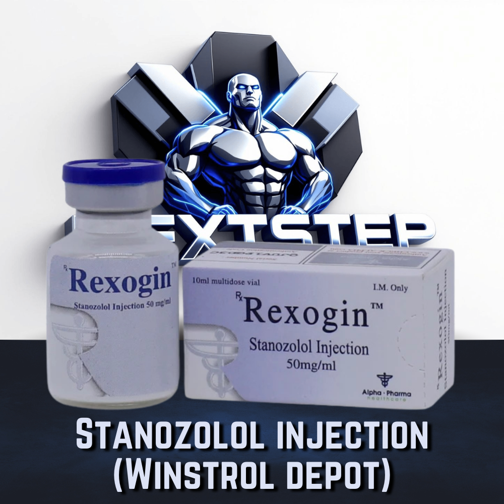 Rexogin injektionsflaska. (Stanozolol Suspension) (injicerbara steroider)